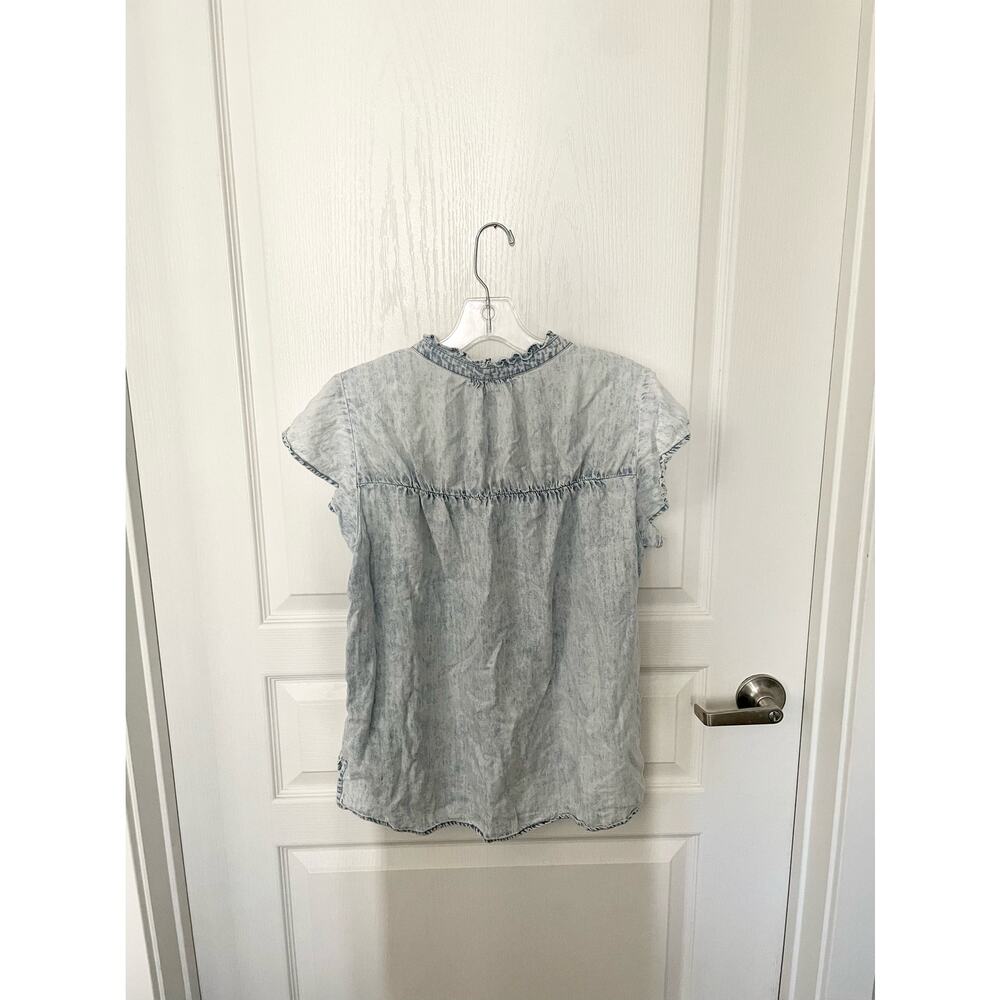 Rails Ruthie Top Light Acid Wash Size Medium - Picture 6 of 14